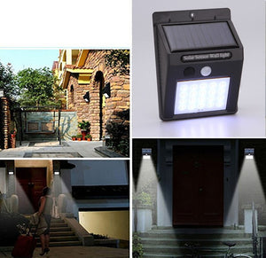 Solar Wall Outdoor Lights Sensor Lights Home Outdoor Security