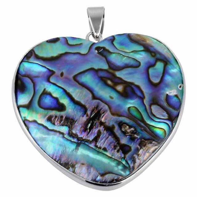 Abalone Shell Tree of Life Pendant Necklace