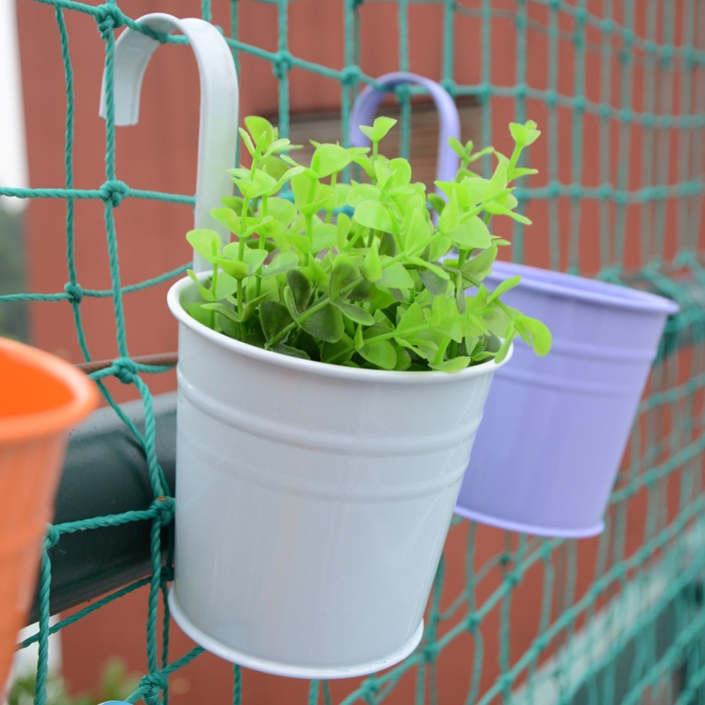 hook pots for plants 10pc/set Colorful Hanging Flower Pots – MaryGoRoundGardens